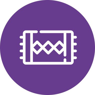 Vektör illüstrasyonu, simge ögesi arkaplanı