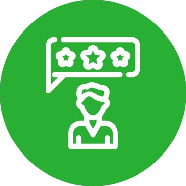 Müşteri servisi vektör çizgisi simgesi, dekor