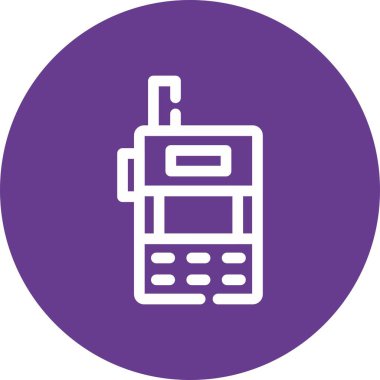 Vektör telefon simgesi illüstrasyonu