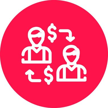 Vektör Doları simge tasarlamak