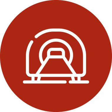 Eşsiz demir vektör simgesi