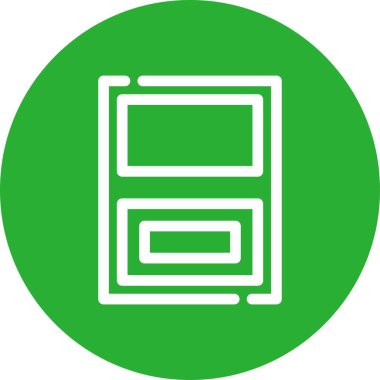 seo modern simgesinin vektör illüstrasyonu