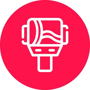 seo modern simgesinin vektör illüstrasyonu