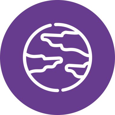 vektör Dünya simgesi illüstrasyonu