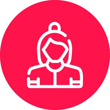 İnsan simgesinin vektör illüstrasyonu