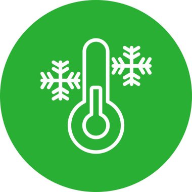 termometre simgesi vektör illüstrasyonu