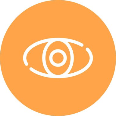 güzel göz vektörü simgesi