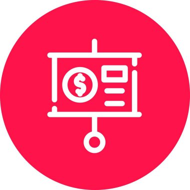 Vektör Doları simge tasarlamak