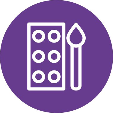 Kişisel ve ticari kullanım için vektör illüstrasyon simgesi.