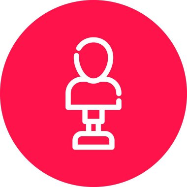 Dizüstü bilgisayar simgesi olan bir adamın vektör çizimi