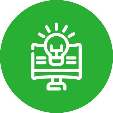 seo modern simgesinin vektör illüstrasyonu