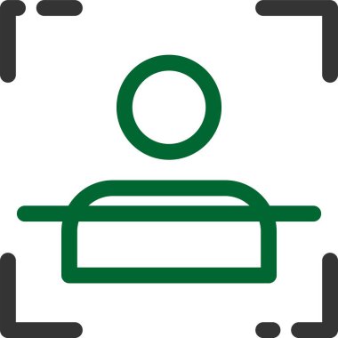 Bir adamın vektör illüstrasyonu