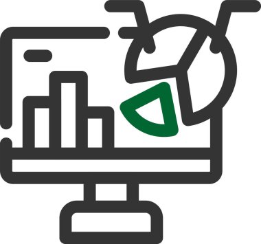 iş simgesi vektör illüstrasyonu