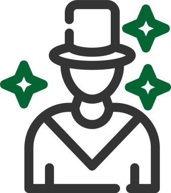 Şapka. Web simgesi basit illüstrasyon