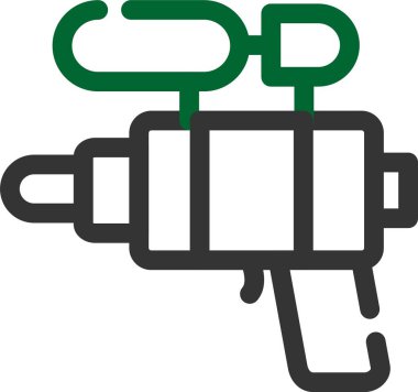 araba tamir servisi simgesi - taslak biçimi