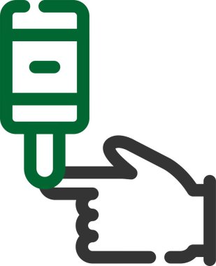 el simgesi vektör illüstrasyonu