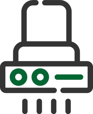 Klima ikonu. Beyaz arkaplanda izole edilmiş web tasarımı için ana hatlı klima vektör simgesi