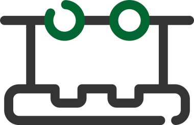 çanta çanta simgesi doldurulmuş taslak biçimi