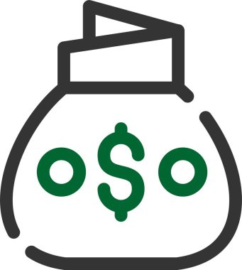 çanta dolar simgesi