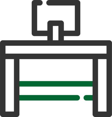 Modern bir simgenin vektör illüstrasyonu