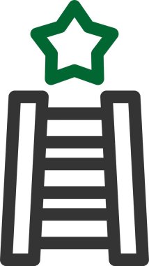 yıldız ödül ikonu vektör illüstrasyonu