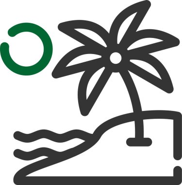 Avuç içi. Web simgesi basit illüstrasyon