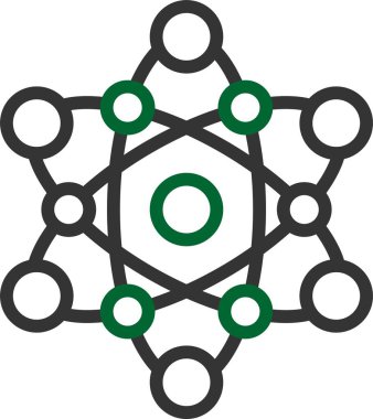 vektör ağ simgesi, illüstrasyon