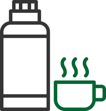 kahve fincanı ikonu vektör illüstrasyonu