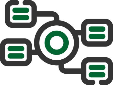 veri analizi veri analiz simgesi - özet biçimi