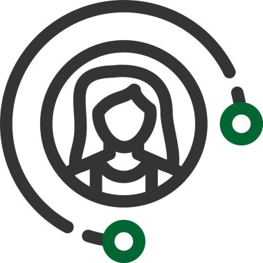 Hedef. Web simgesi basit illüstrasyon