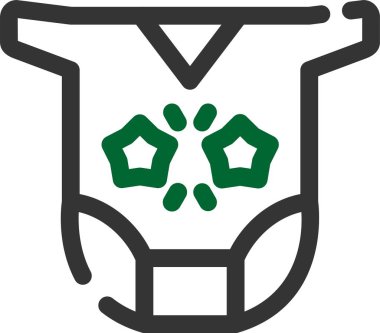 maske koruma simgesi ana hat biçiminde