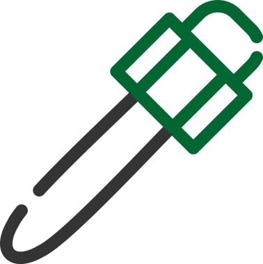 termometre simgesi vektör illüstrasyonu