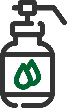 Benzin deposu ikonu. Beyaz arkaplanda izole edilmiş web tasarımı için ana gaz tankı vektör simgesi