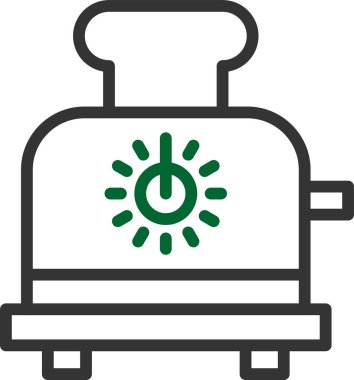 Yemek pişirme simgesi ana hatlarıyla