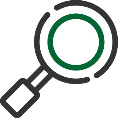 arama web simgesi, vektör illüstrasyonu