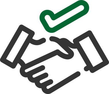 Sözleşmesi karşılıklı vektör simgesi