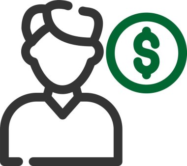 para vektör simgesi. Düz vektör çizimi. Toikonik sembol. Beyaz arka planda yuvarlak açılar. ağ ve arayüzler için dizayn edildi.