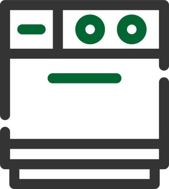 Otel servisi. Basit illüstrasyon