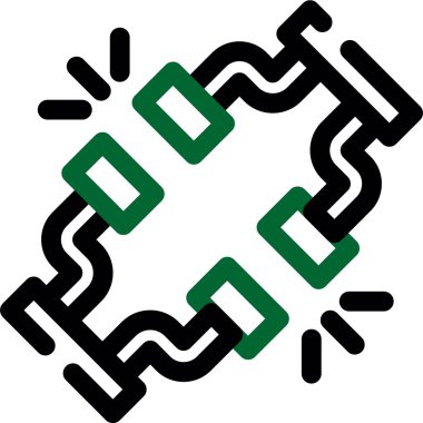 Labirent simgesi, vektör, beyaz arkaplanda izole