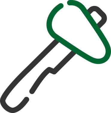 Anahtar simgesi. Web için özet vektör illüstrasyonu.