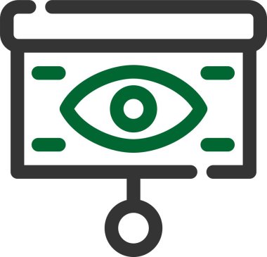 Göz tarama simgesi, özet biçimi