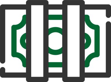 Modern simgenin vektör illüstrasyonu