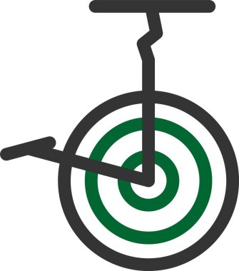 Bisiklet. Web simgesi basit illüstrasyon