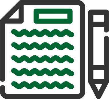 not defteri simgesi vektör illüstrasyonuName