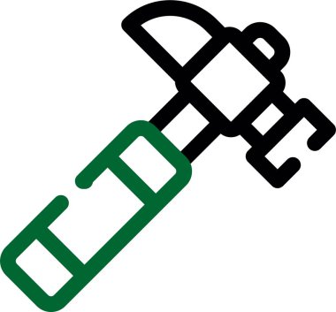 Tornavida. Web simgesi basit illüstrasyon