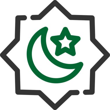 yıldız simgesi vektör illüstrasyonu