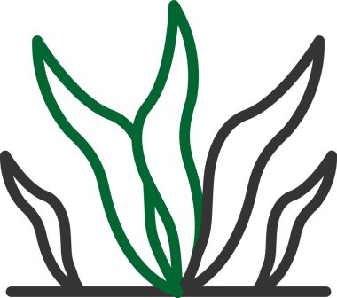 bitki bitki bitki vektörü çizimi