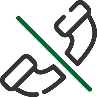 otomobil anahtarı tamir simgesi ana hat biçiminde