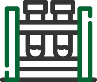 Modern bir simgenin vektör illüstrasyonu
