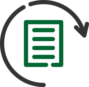 Dosya. Web simgesi vektör illüstrasyonu